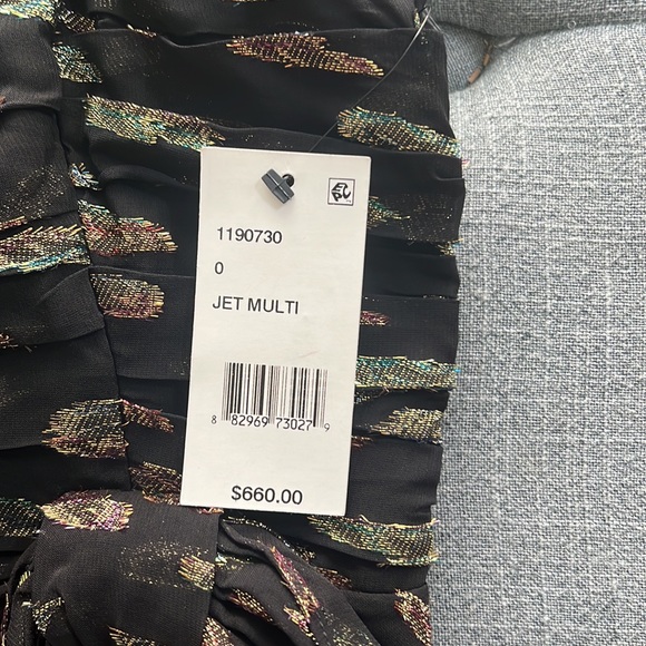 NWT! shoshanna embroidered strapless gown. - Picture 5 of 5